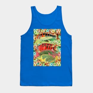 Fish on Colors Tank Top